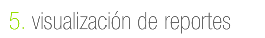 visualización de reportes